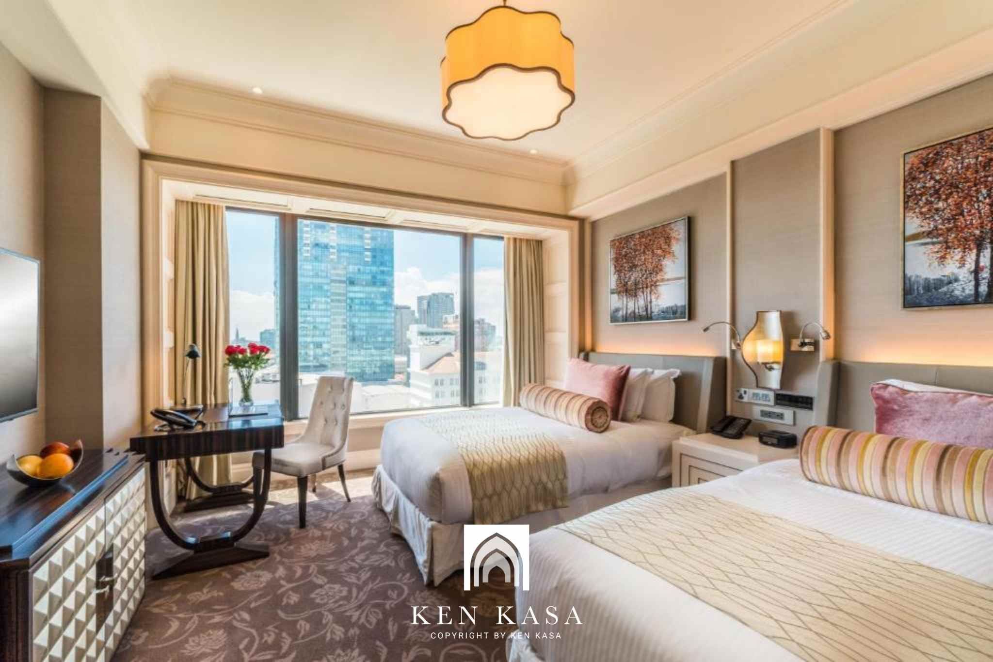 Mẫu phòng ngủ khách sạn hiện đại phòng cao cấp